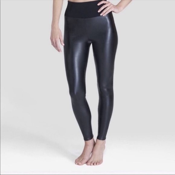 Assets By Spanx Pants - Assets By Spanx Faux Leather Leggings